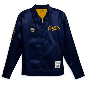 PUMA X Black Fives RENS100 Harlem NY Men's Basketball Jacket Size XL 625116-01
